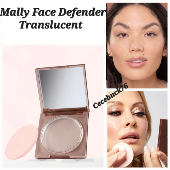 🌺Mally Face Defender Matifiant  Powder Translucent  Setting Powder Primer - Picture 1 of 10